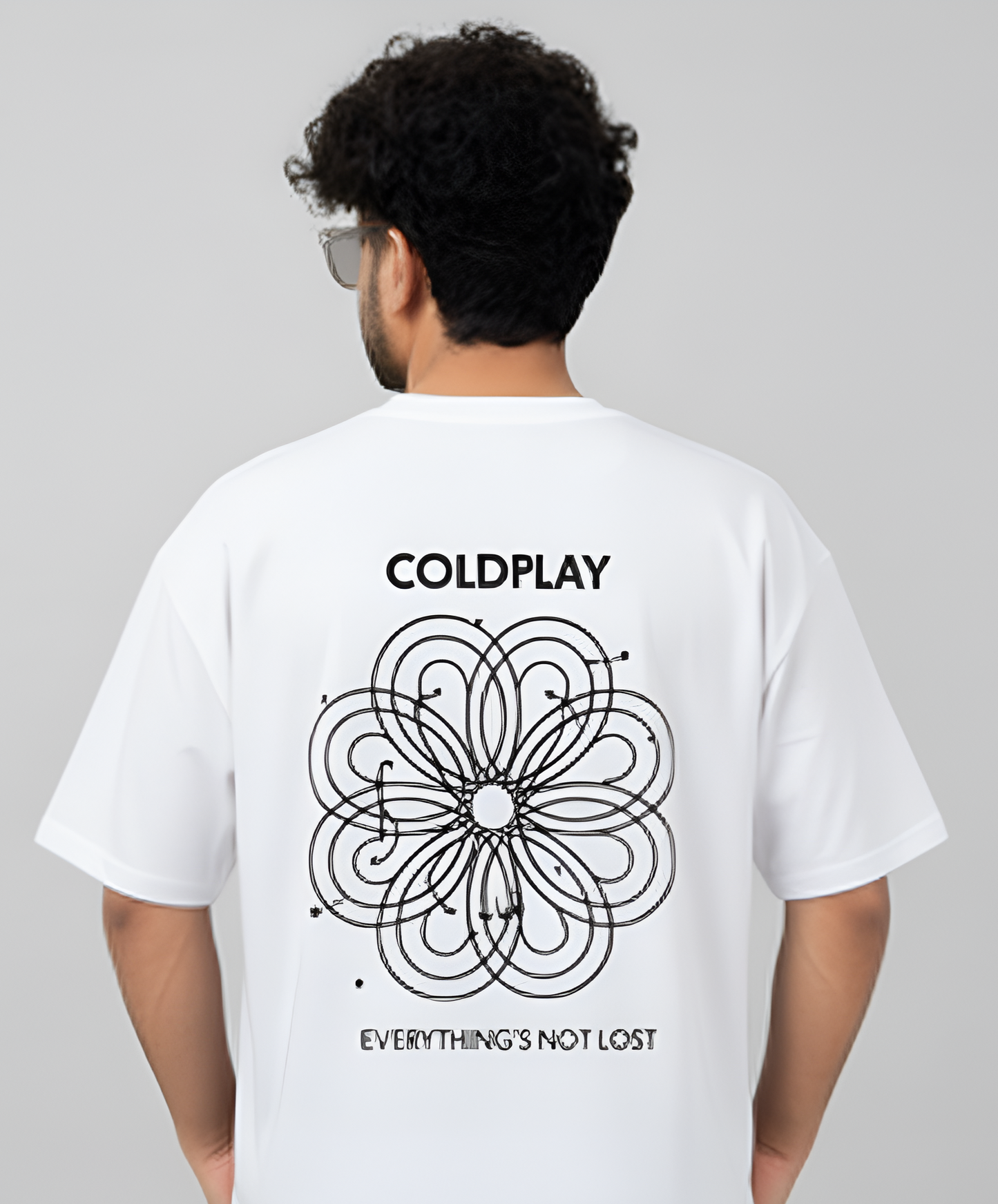 ColdPlay Music Oversized Tshirt
