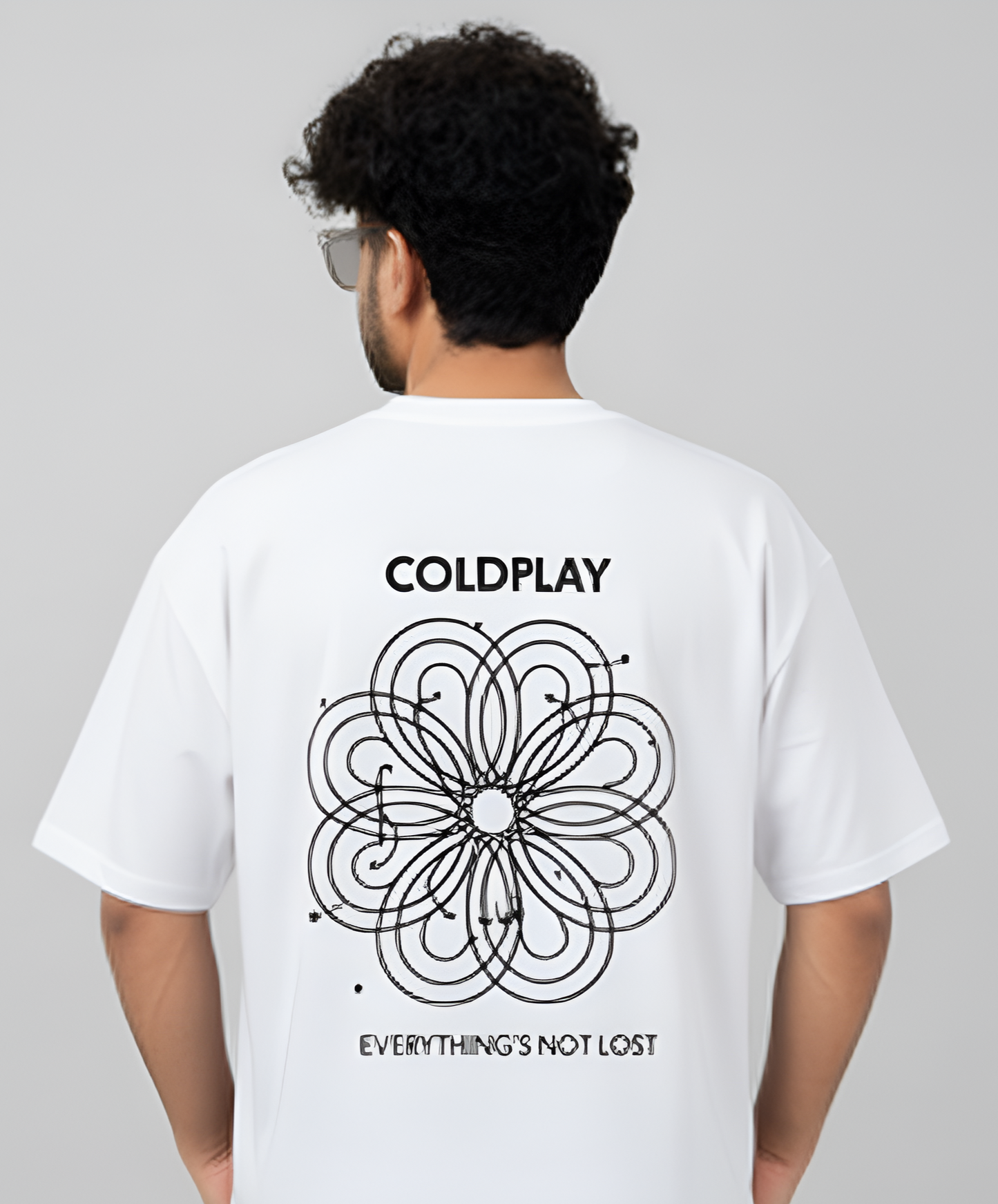 ColdPlay Music Oversized Tshirt